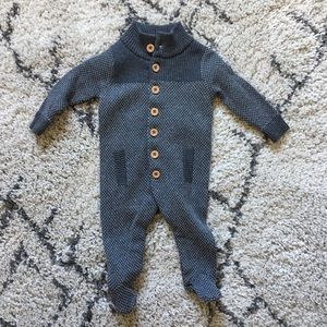 NWOT Gray Sweater Onesie